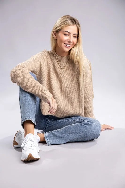 Mock Neck Sweater