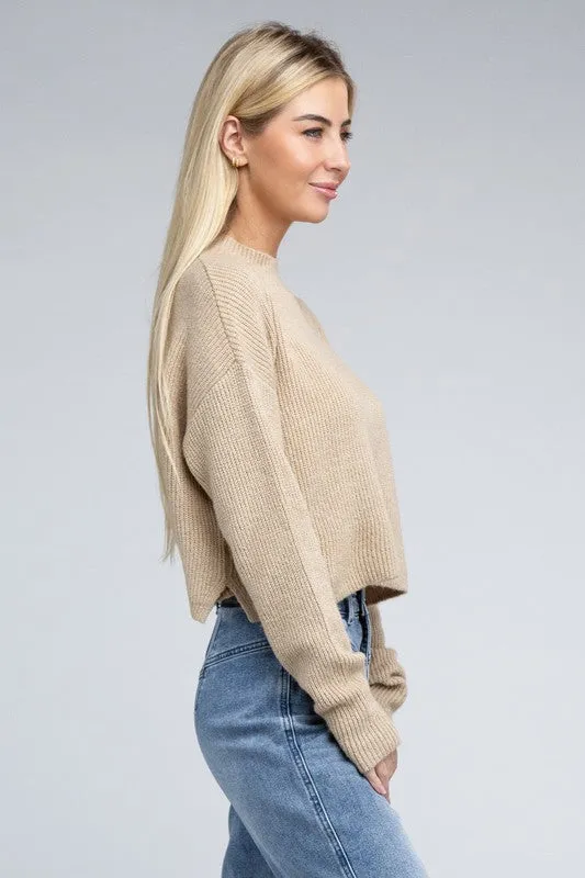 Mock Neck Sweater