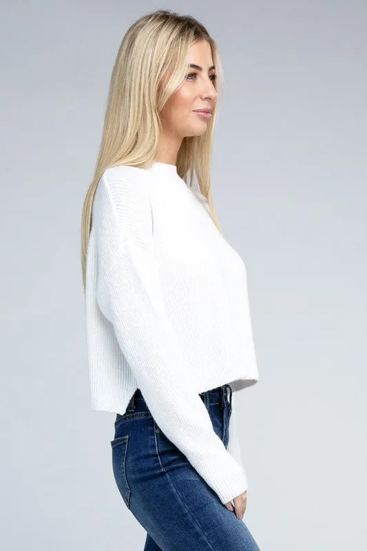 Mock Neck Sweater