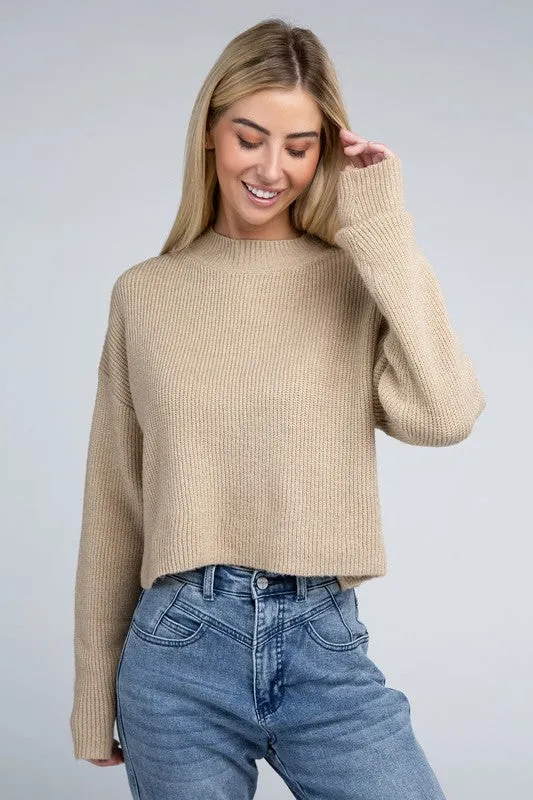 Mock Neck Sweater