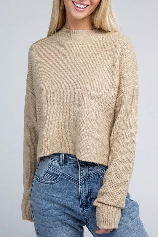 Mock Neck Sweater
