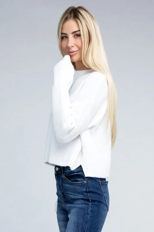 Mock Neck Sweater