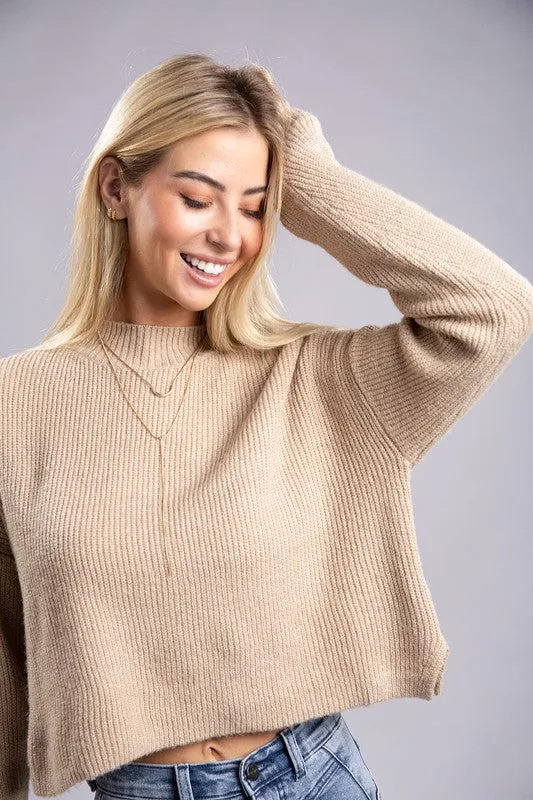 Mock Neck Sweater