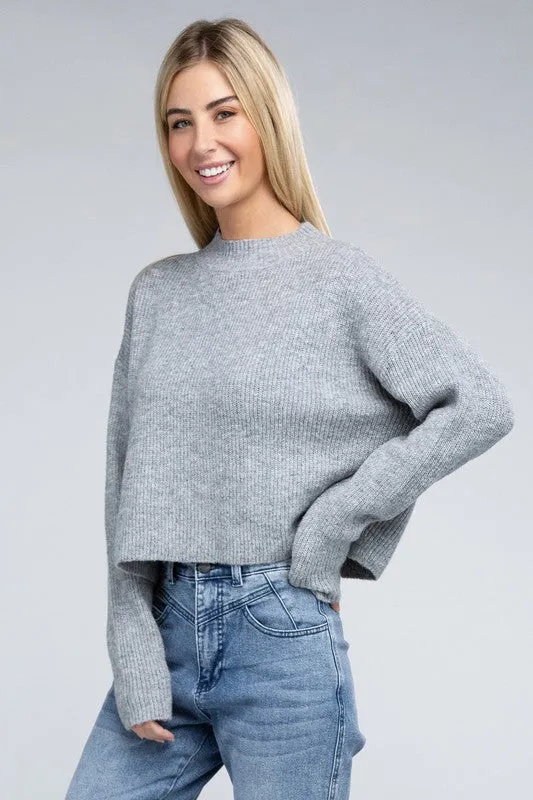 Mock Neck Sweater