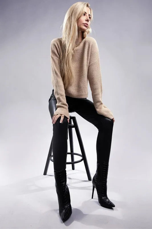 Mock Neck Sweater