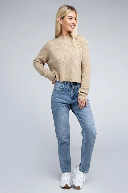Mock Neck Sweater