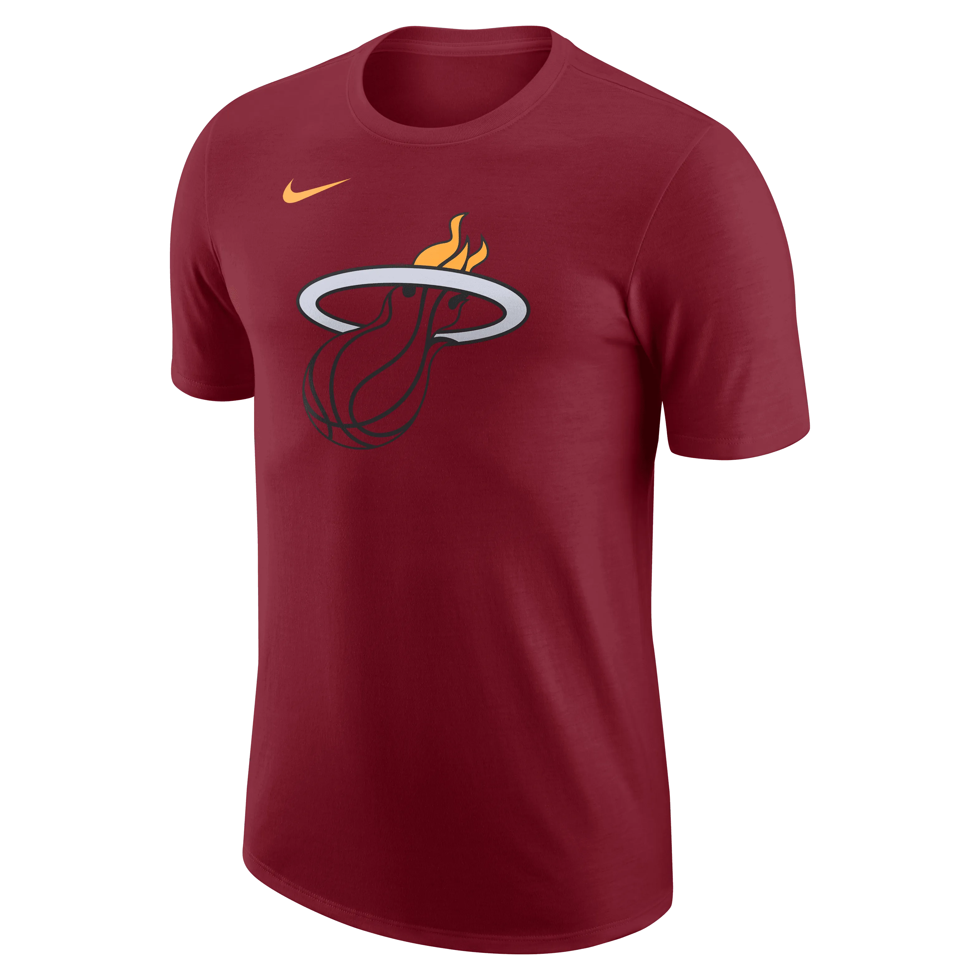 Nike - Men - Miami Heat Logo Tee - Tough Red
