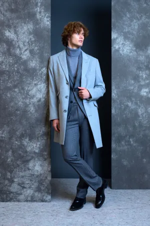 Peak Topcoat - slim - Grey Soft Touch