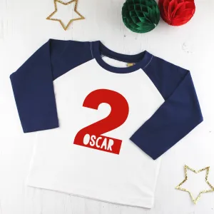 Personalised Second Birthday T Shirt