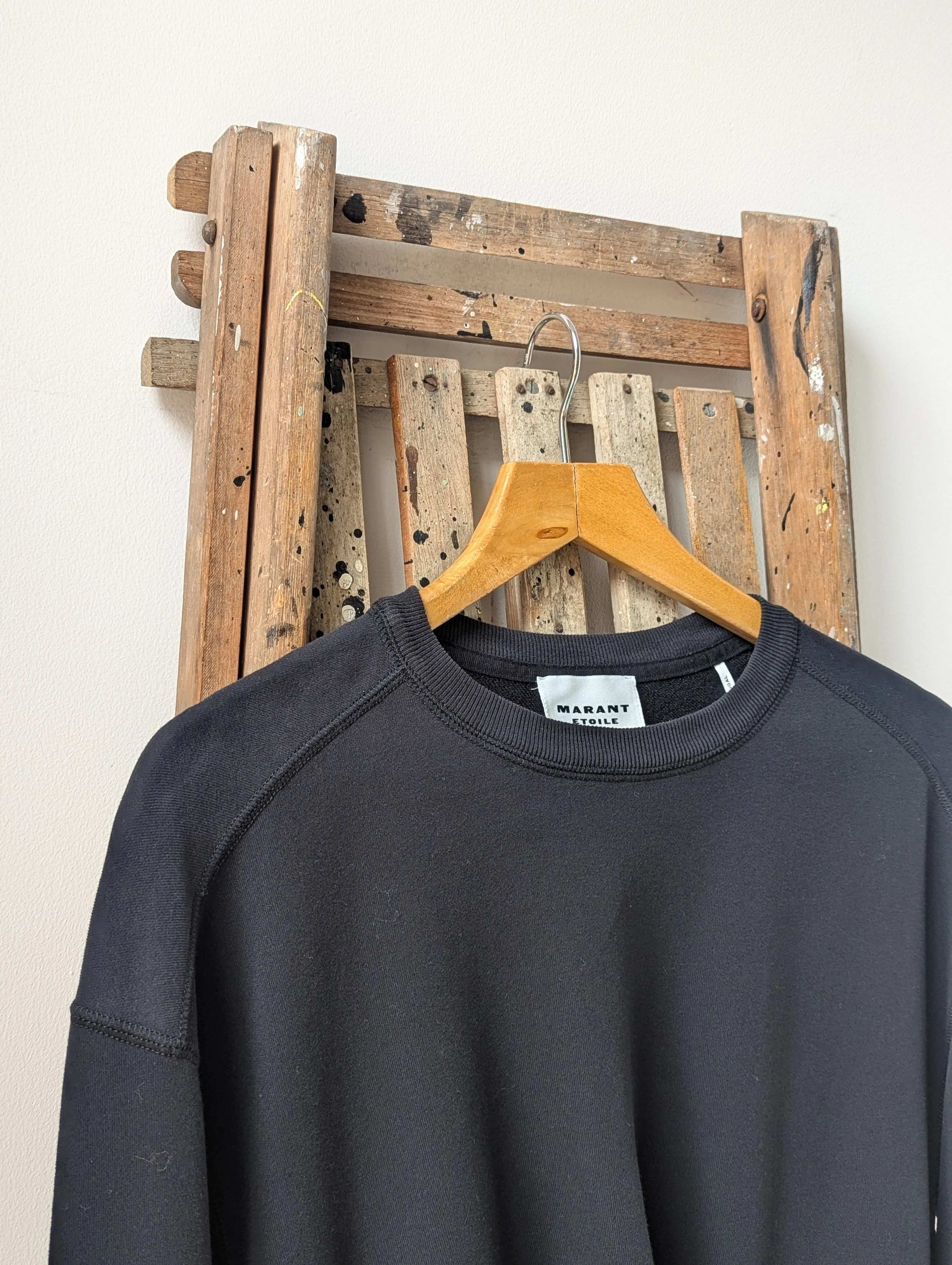 Pipper Black Sweatshirt Dress