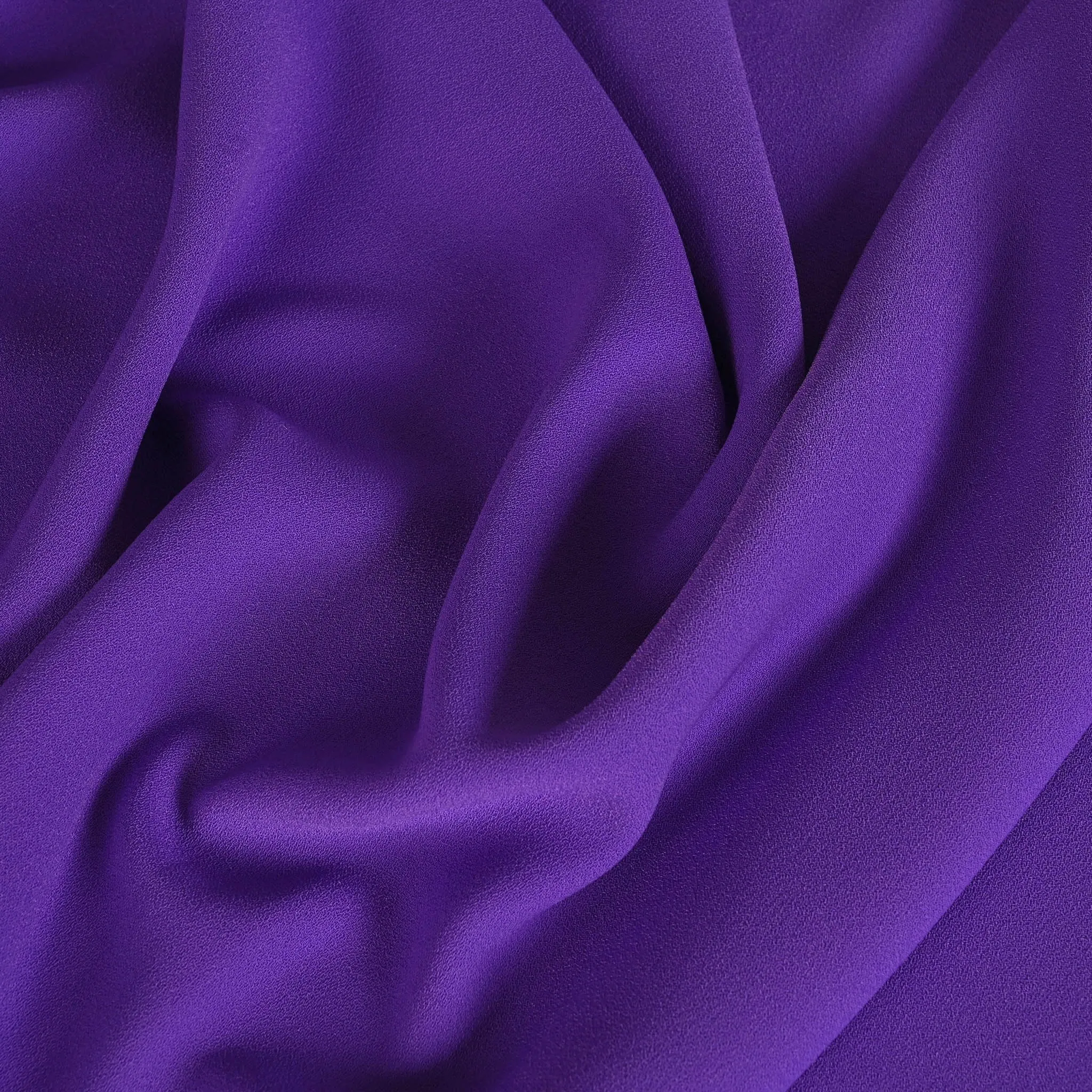 Purple Crepe Fabric 2566