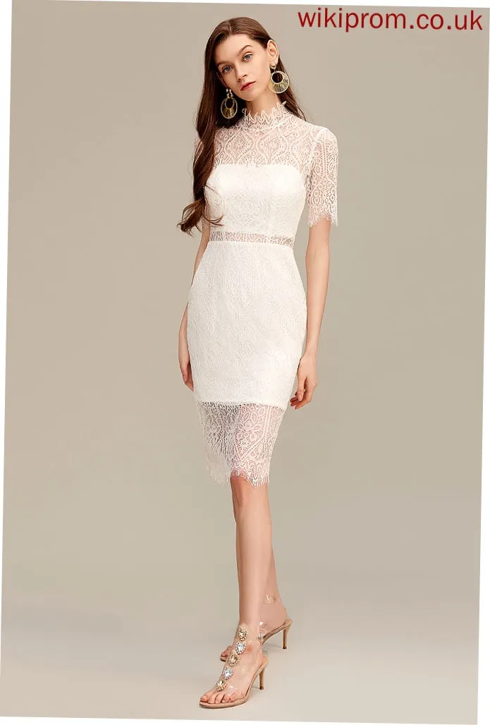 Round Dresses Brynlee Formal Dresses Neck Sheath
