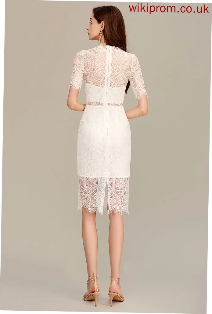 Round Dresses Brynlee Formal Dresses Neck Sheath