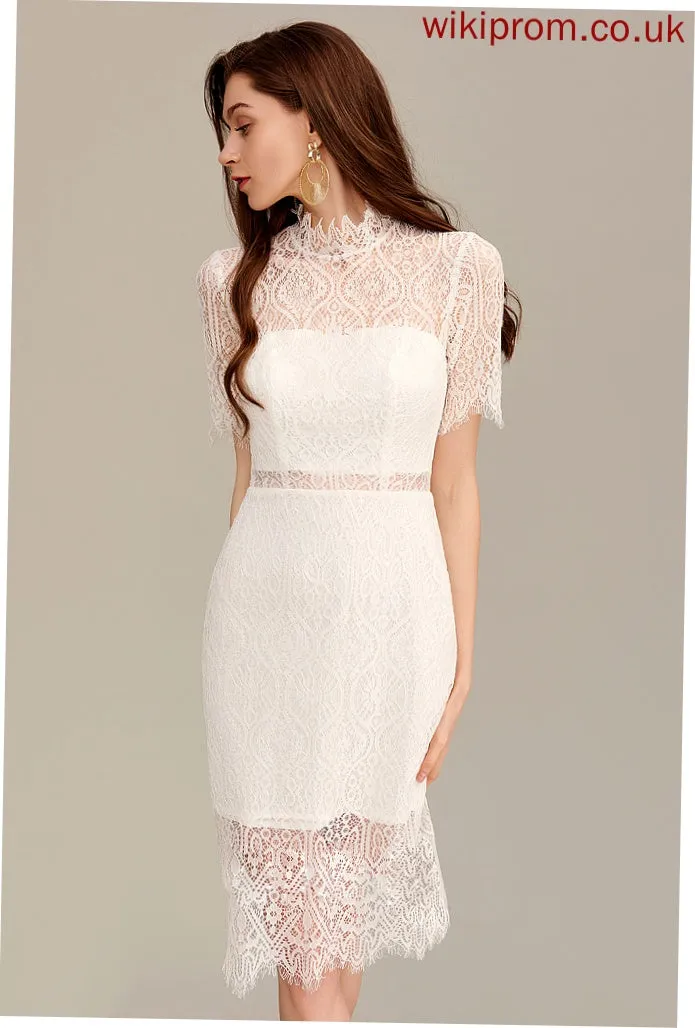 Round Dresses Brynlee Formal Dresses Neck Sheath