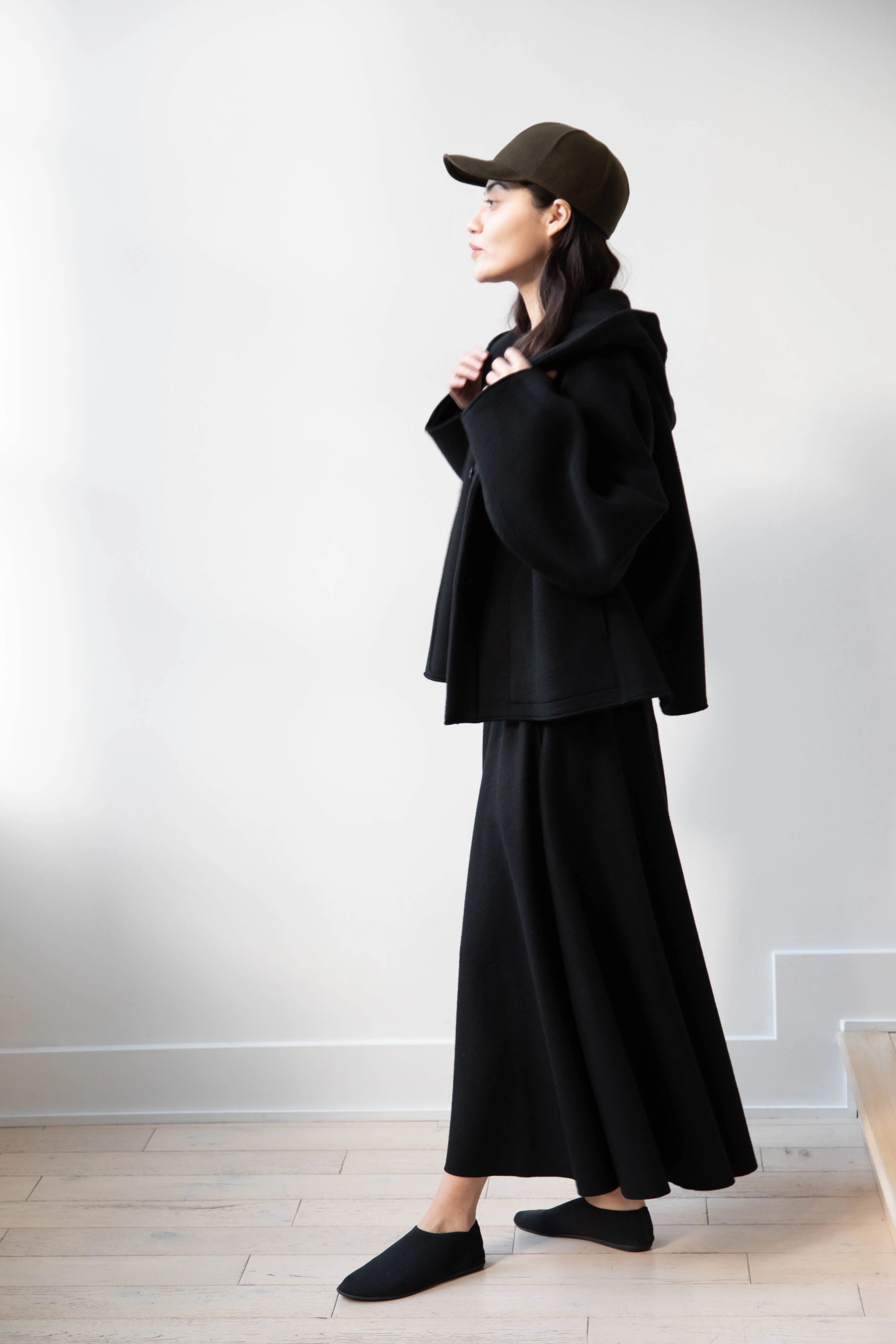 Tenne Handcrafted Modern | Short Hood Coat