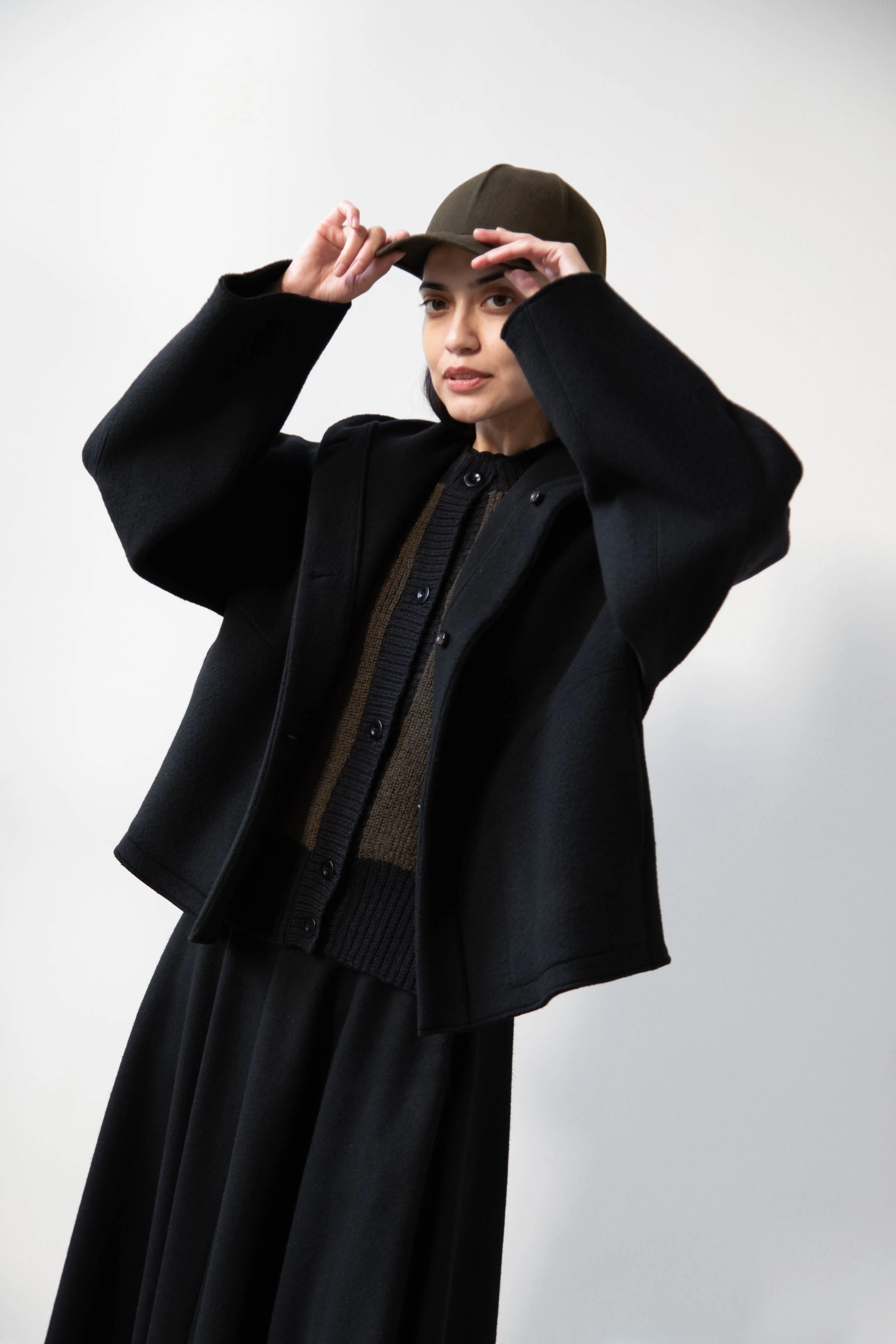 Tenne Handcrafted Modern | Short Hood Coat