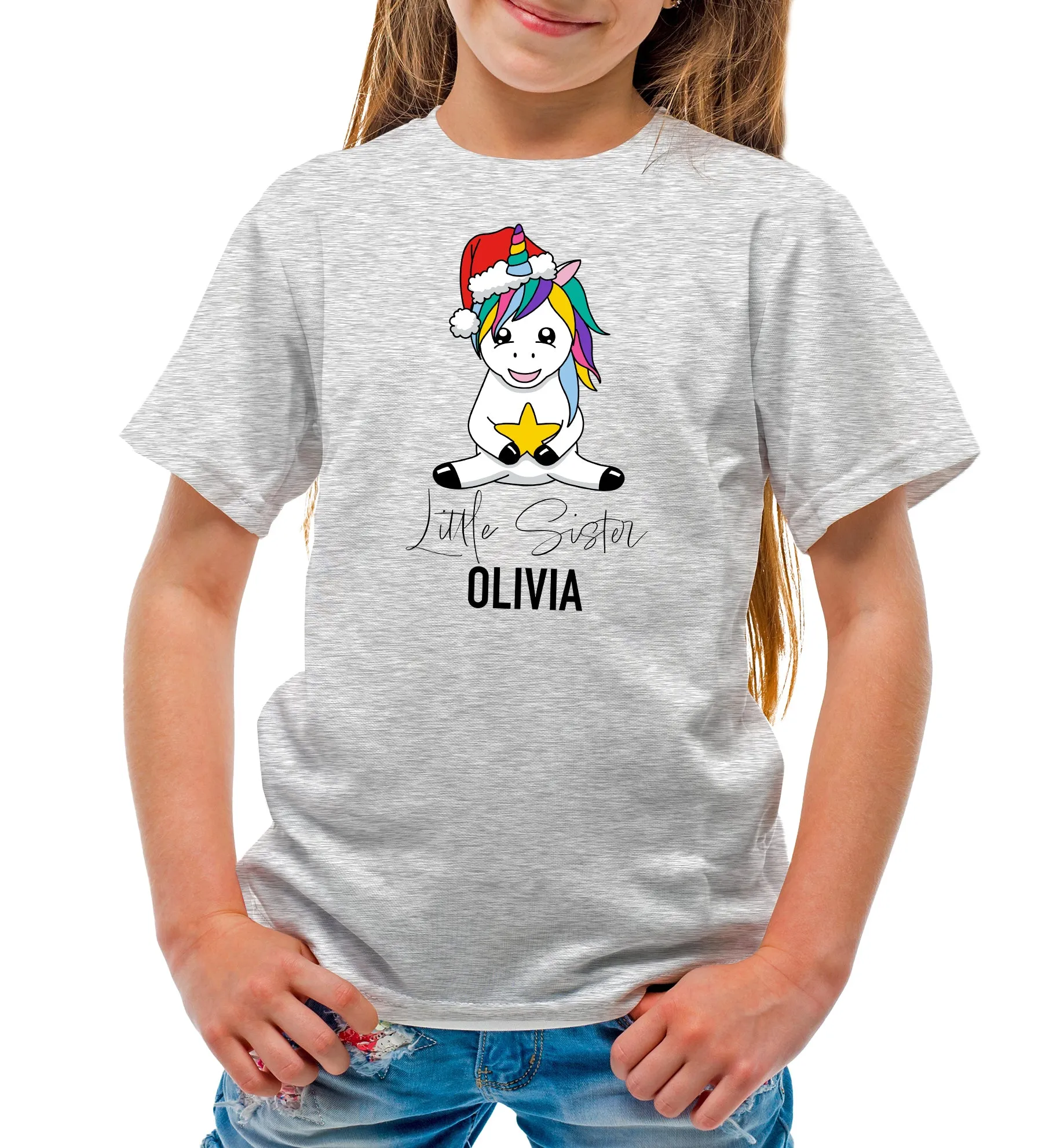 Unicorn Christmas Family T-Shirt
