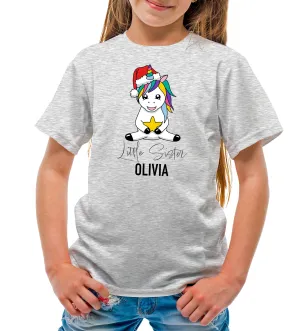 Unicorn Christmas Family T-Shirt