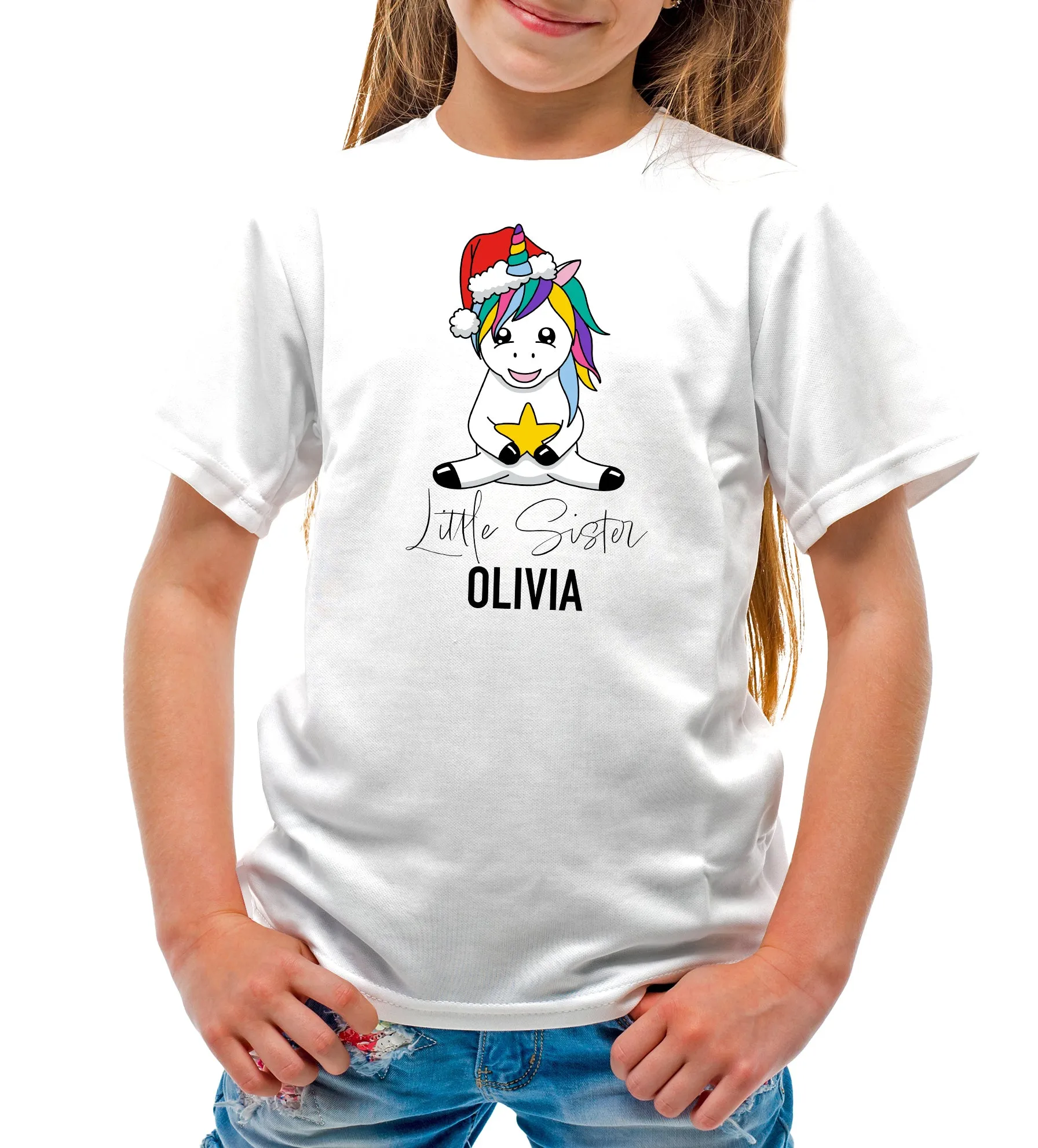Unicorn Christmas Family T-Shirt