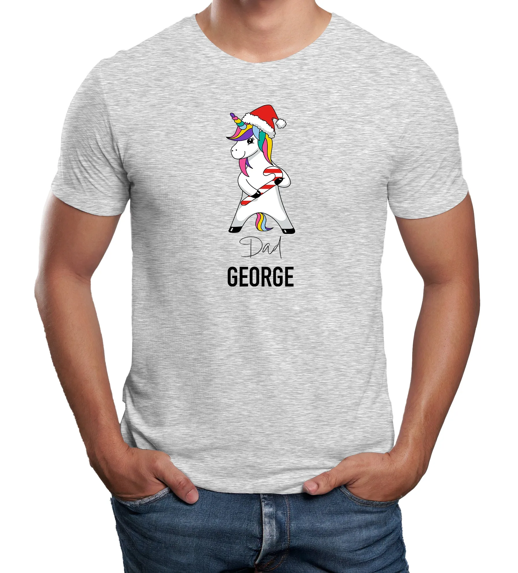 Unicorn Christmas Family T-Shirt